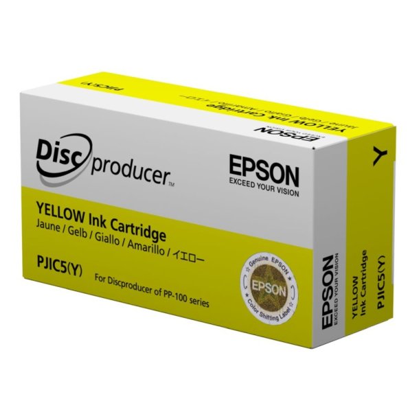 Epson original blkpatron S02 - Yellow - op til 1000 DVD - DiscProducer