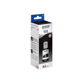 Epson original blkbeholder T105 - EcoTank - sort - 140 ml
