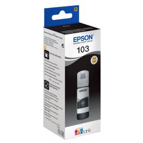 Epson original bl�kbeholder T103 - Ecotank - sort - 65 ml