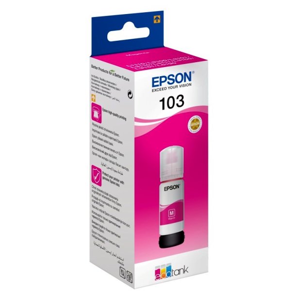 Epson original blkbeholder T103 - Ecotank - Magenta - 65 ml