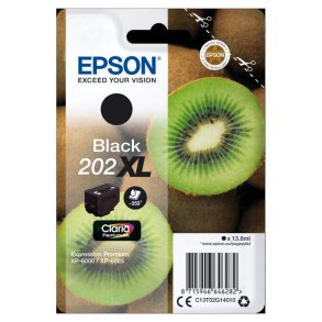 Epson original bl�kpatron T202XL - Sort XL - 13.8 ml - 202XL Kiwi