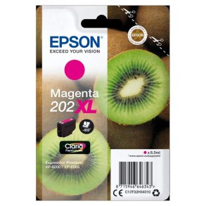 Epson original bl�kpatron T202XL - Magenta XL - 8.5 ml - 202XL Kiwi
