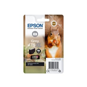 Epson original bl�kpatron 478XL - XP-15000 - Gr� XL - 10,2 ml - 478XL Egern