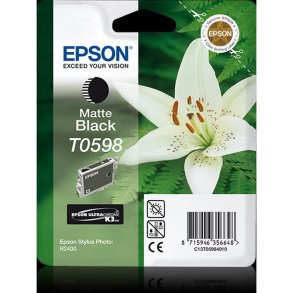 Epson original bl�kpatron T059 - Mat Sort - 13 ml - UltraChrome K3