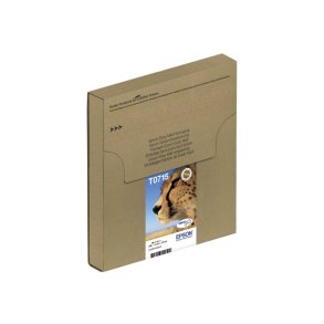 Epson original bl�kpatron T071 Multipack - 7,4/5,5 ml - Sort, Cyan, Magenta, Yellow - 071 Gepard