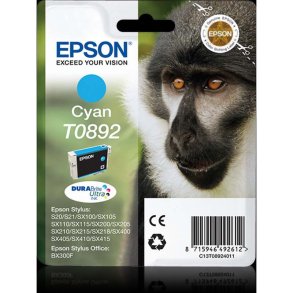 Epson original bl�kpatron T089 - Cyan - 3,5 ml - 089 Abe