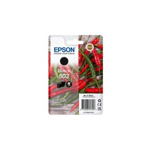 Epson original bl�kpatron T503 - Sort - 4,6 ml - 503 Chili