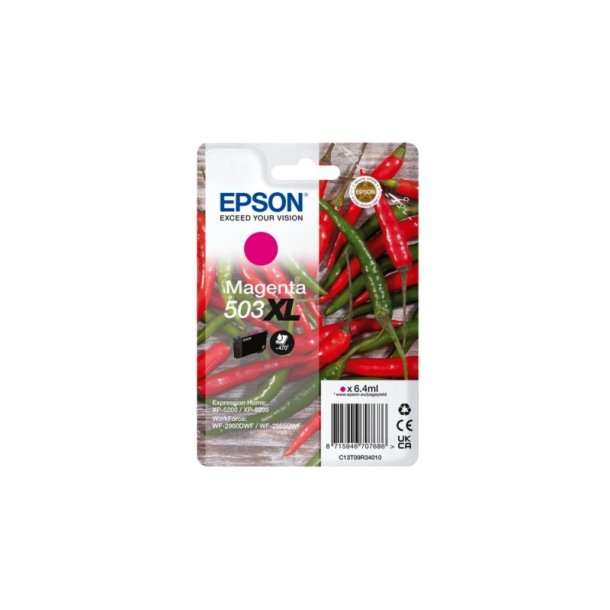 Epson original blkpatron T503XL - Magenta - 6,4 ml - 503 Chili