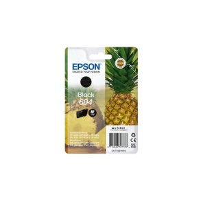 Epson original bl�kpatron 604 - Sort - 3,4 ml - 604 Ananas