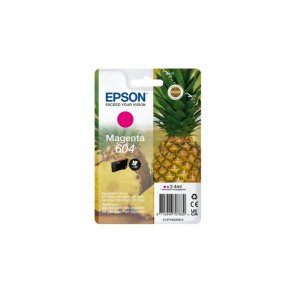 Epson original bl�kpatron 604 - Magenta - 2,4 ml - 604 Ananas