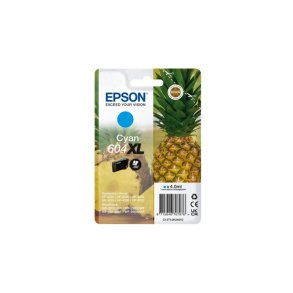 Epson original blkpatron 604XL - Cyan - 4,0 ml - 604XL Ananas