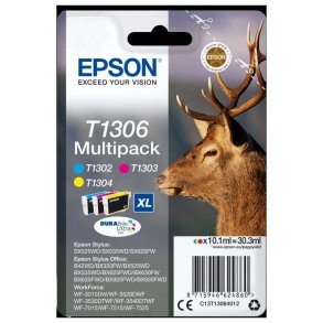 Epson original bl�kpatron T130 - Yellow XL - 10,1 ml - 130 Kronhjort