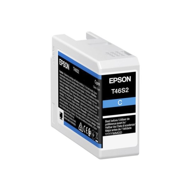 Epson original blkpatron T46S - Cyan - 25 ml - UltraChrome Pro10