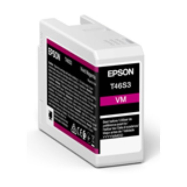 Epson original blkpatron T46S - Levende Magenta - 25 ml - UltraChrome Pro10