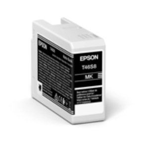 Epson original bl�kpatron T46S - Mat Sort - 25 ml - UltraChrome Pro10