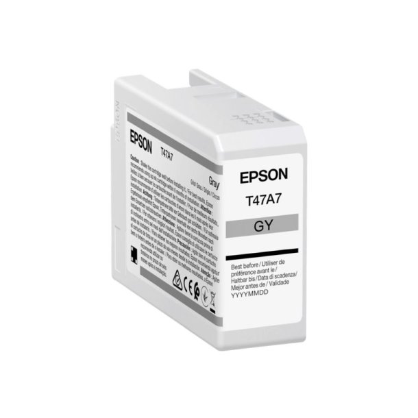 Epson original blkpatron T47A - Gr - 50 ml - UltraChrome Pro10