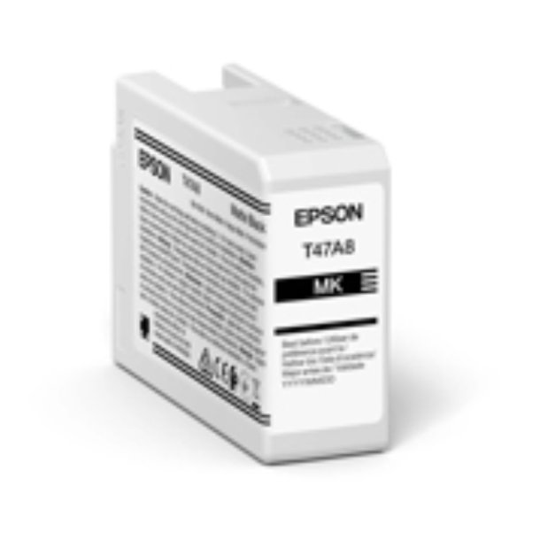 Epson original blkpatron T47A - Mat Sort - 50 ml - UltraChrome Pro10