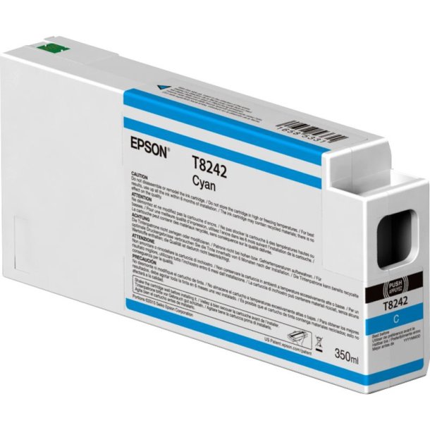 Epson original blkpatron T54X -Cyan- 350 ml - UltraChrome HDX