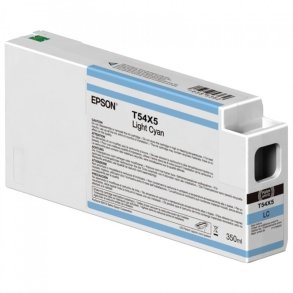 Epson original Bl�kpatron T54X - Lys cyan - 350 ml - UltraChrome HDX