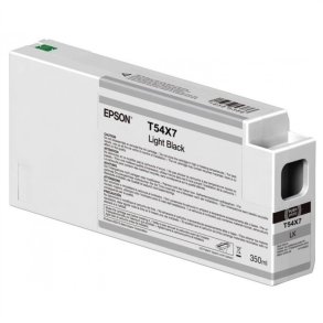 Epson original Bl�kpatron T54X - Lys Sort - 350 ml - UltraChrome HDX