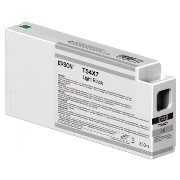 Epson original Blkpatron T54X - Lys Sort - 350 ml - UltraChrome HDX