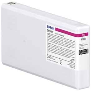 Epson original Bl�kpatron T55W - Levende Magenta - 200 ml - UltraChrome Pro 10