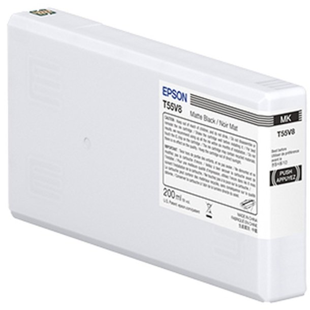 Epson original Blkpatron T55W - Mat Sort - 200 ml - UltraChrome Pro 10