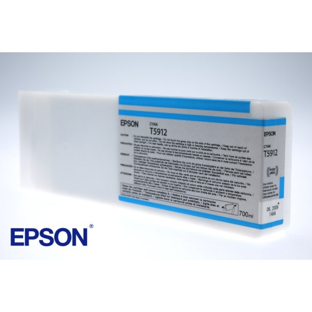 Epson original blkpatron T591 - Cyan - 700 ml - UltraChrome K3