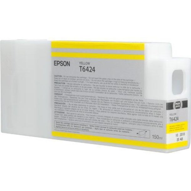 Epson original blkpatron T642 - Yellow - 150 ml - UltraChrome K3