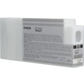 Epson original bl�kpatron T642 - Lys Sort - 150 ml - UltraChrome K3