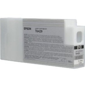 Epson original bl�kpatron T642 - Lys Lys Sort - 150 ml - UltraChrome K3