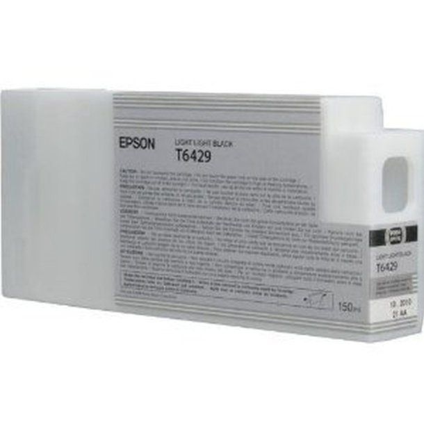 Epson original blkpatron T642 - Lys Lys Sort - 150 ml - UltraChrome K3