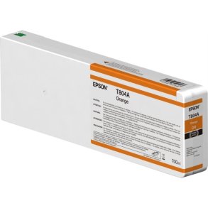 Epson T804A bl�kpatron Original Orange UltraChrome HDX/HS 700ml