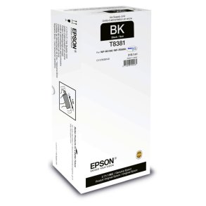 Epson original bl�kpose T838 - WorkForce Pro WF-R5190, WF-R5690 - Sort - 318,1 ml