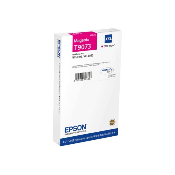 Epson original blkpatron T90 - Workforce Pro WF-6090/6590 - Magenta XXL - 7.000 sider