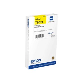 Epson original bl�kpatron T90 - Workforce Pro WF-6090/6590 - Yellow XXL - 7.000 sider