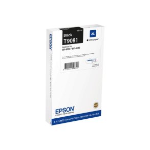 Epson original bl�kpatron T90 - Workforce Pro WF-6090/6590 - Sort XL - 5.000 sider