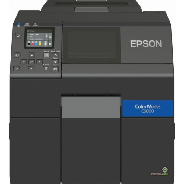 Epson ColorWorks CW-C6500Ae - 4" etiketprinter - blk - Farve - 1200x1200 dpi - USB/LAN