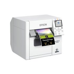 Epson CW-C4000e (mk) etiketprinter - blk Farve - Ledningsfrt - 1200 x 1200 dpi - 102 mm/sek.