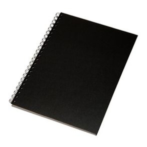 Esselte Memo Art Notesbog A4 - linieret - h�rdt omslag med spiralryg - 80 ark - 90g