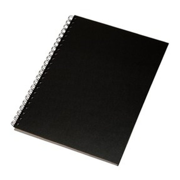 Esselte Memo Art Notesbog A4 - linieret - h�rdt omslag med spiralryg - 80 ark - 90g