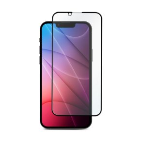 eSTUFF Sk�rmfilter til iPhone 17e/16e/14/13/13 Pro Full Cover h�rdet glas. Titan Shield 