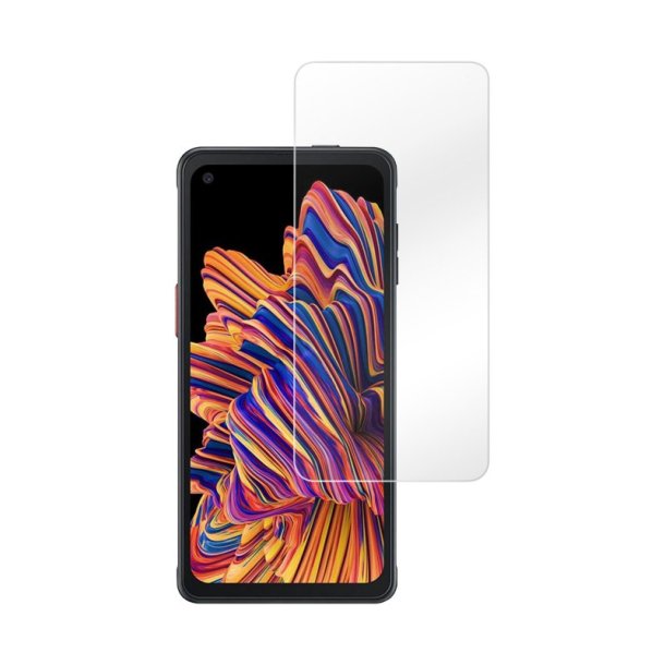 eSTUFF Sk�rmfilter til Samsung Galaxy Xcover Pro h�rdet glas. Titan Shield 