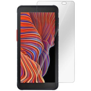 eSTUFF Sk�rmfilter til Samsung Galaxy Xcover 5 h�rdet glas. Titan Shield 