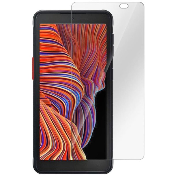 eSTUFF Sk�rmfilter til Samsung Galaxy Xcover 5 h�rdet glas. Titan Shield 
