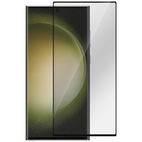 eSTUFF Sk�rmfilter til Samsung Galaxy S23 Ultra Curved Edge h�rdet glas. Titan Shield 