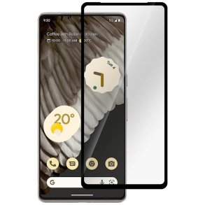 eSTUFF Sk�rmfilter til Google Pixel 9A Full Cover h�rdet glas. Titan Shield 