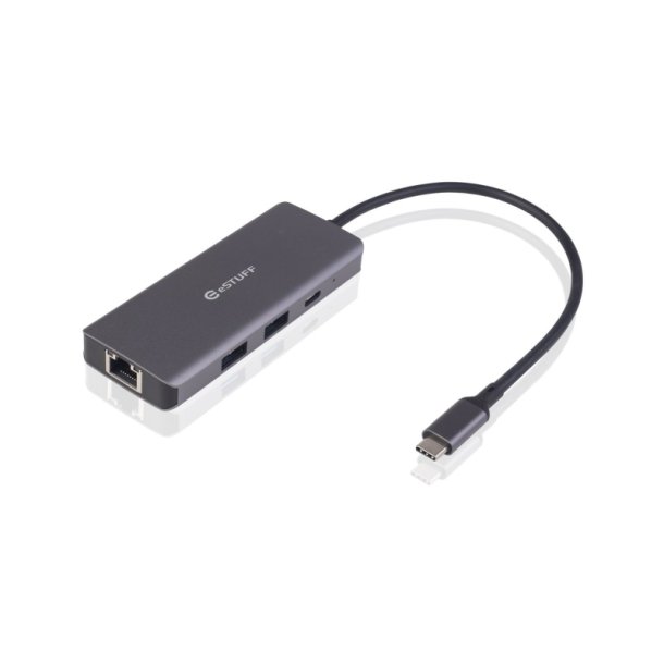 eSTUFF Mobile Hub - USB-C 6-in-1