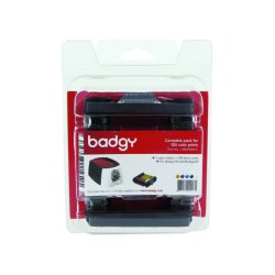 Evolis Farvebnd + 100 plastkort - YMCKO - farver til 100 Kort/udskrifter