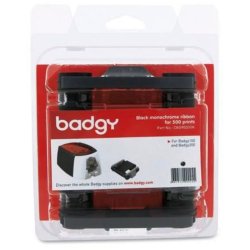 Evolis Mono Farvebnd - Sort - farve til 100 Kort/udskrifter